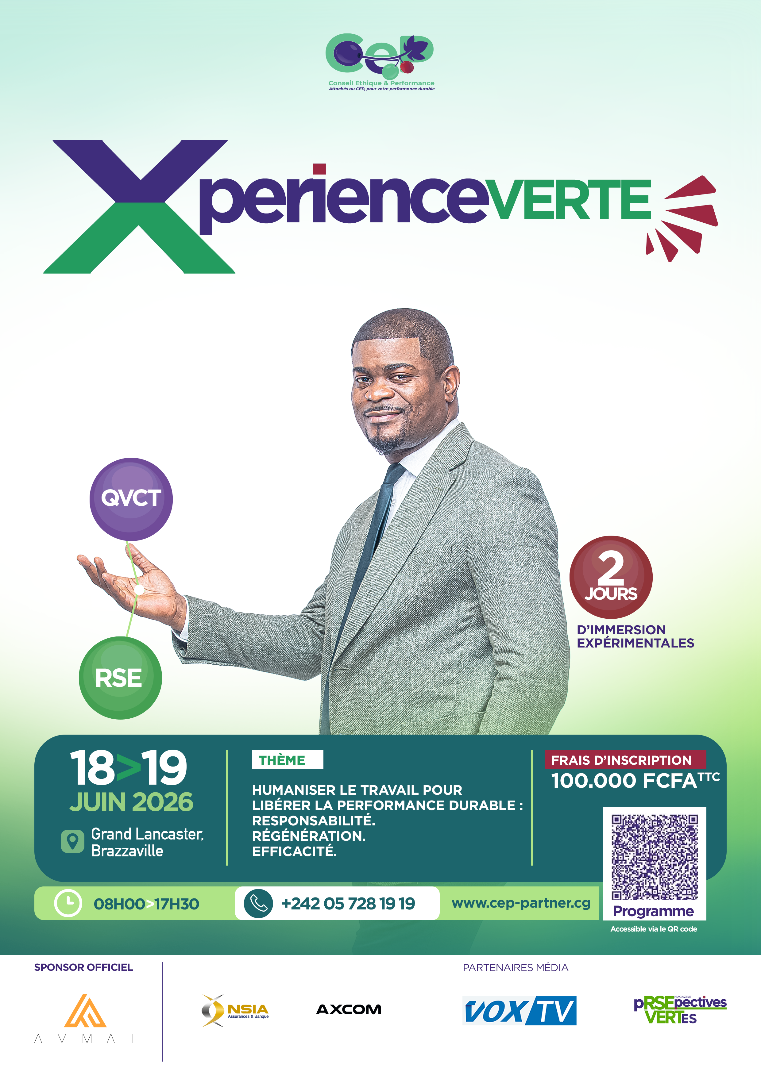 Xperience Verte 2026 — 18 & 19 Juin, Grand Lancaster Brazzaville